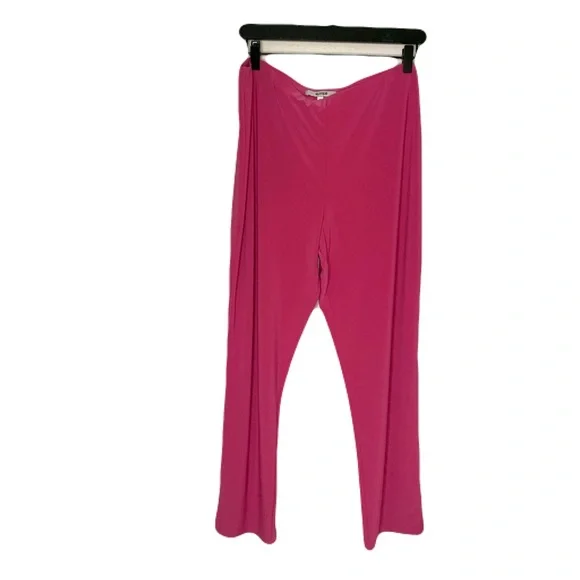 Sympli Womens 12/14 Pink Short Sleeve Top & Matching Stretch Knit Pull-On Pants